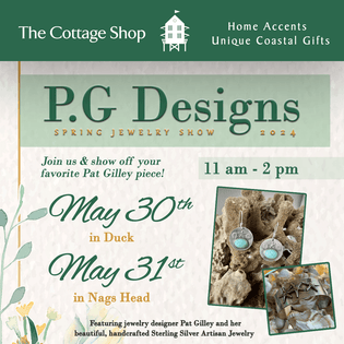  P.G. Designs Spring Jewelry Show, May 30th & 31st - The Cottage Shop
