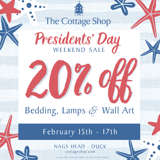  Presidents' Day Weekend Sale