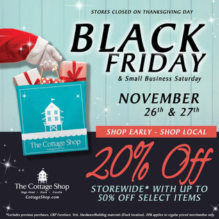  Black Friday & Small Business Saturday