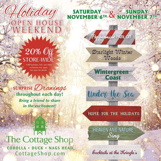  Holiday Open House Weekend - November 6th & 7th