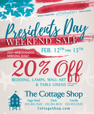  Presidents Day Weekend Sale!!