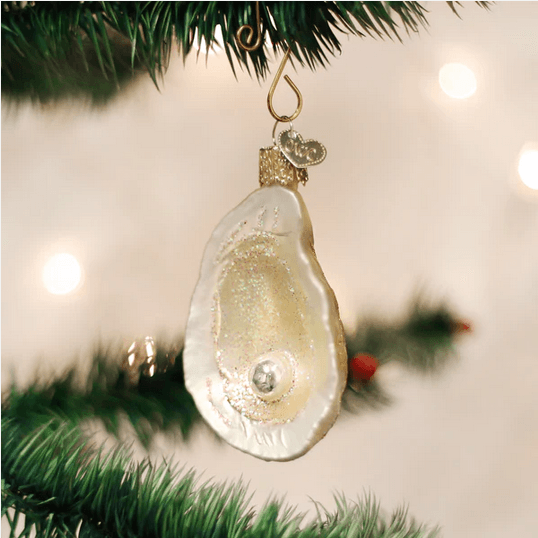  Oyster with a pearl Old World Christmas Ornament