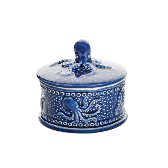 Blue Octopus Canister - Small
