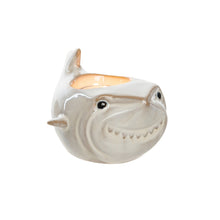  SMALL SHARK CANDLE HOLDER