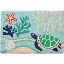  Sea Turtle, Starfish & Coral Rug
