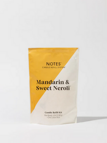  NOTES Mandarin & Sweet Neroli - Candle Refill Kit