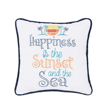  Sunset And The Sea Pillow