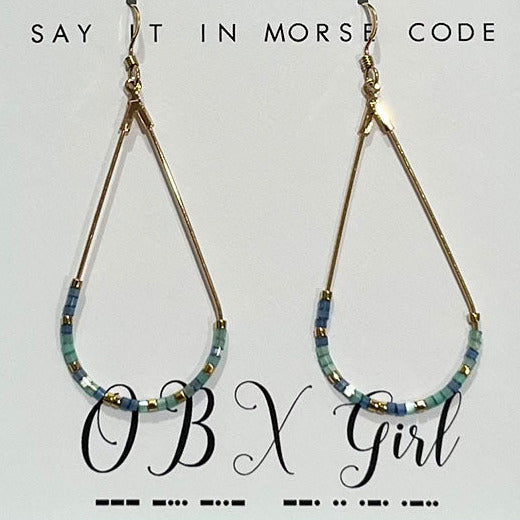 OBX Girl Earrings - Gold