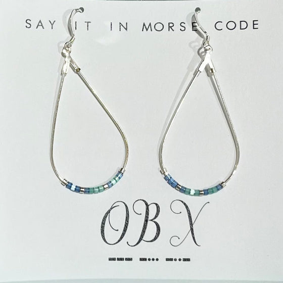 OBX Earrings - Silver