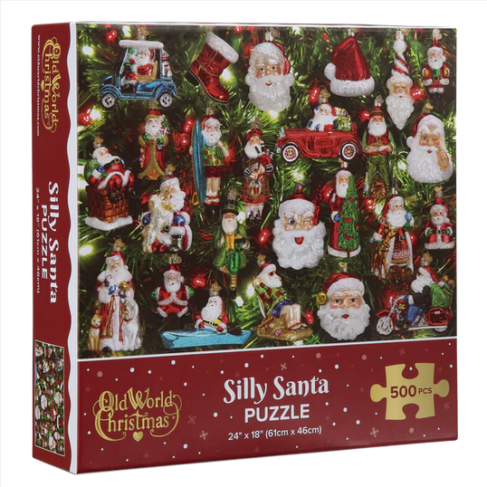 Silly Santa Ornament Puzzle