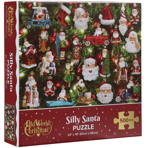 Silly Santa Ornament Puzzle