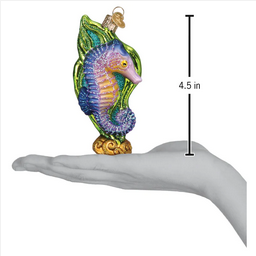 Bright Seahorse Ornament