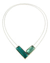 Magnetic Pendant Necklace - Turquoise