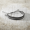Deep Sea Braided Bracelet - Stygian Black/Glow