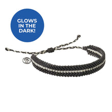  Deep Sea Braided Bracelet - Stygian Black/Glow