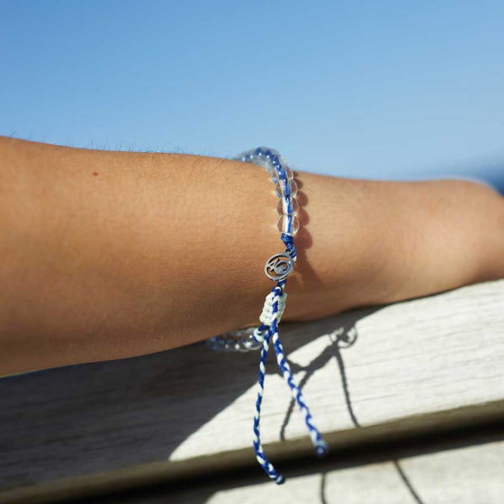 Deep Sea Beaded Bracelet - Abyssal Blue/Glow