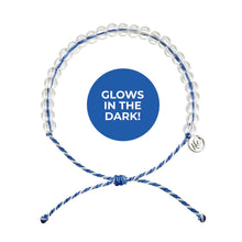  Deep Sea Beaded Bracelet - Abyssal Blue/Glow