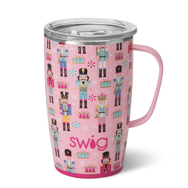 Swig 18oz Travel Mug, Tinsel Town