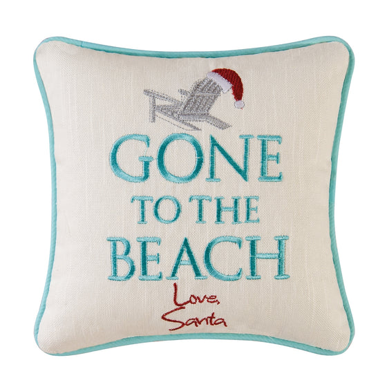 Gone To The Beach Pillow