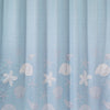 Sequin Shells Shower Curtain