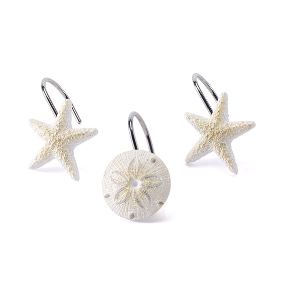 Beachcomber Shower Curtain Hooks