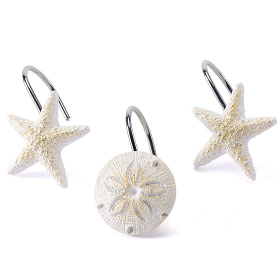 Beachcomber Shower Curtain Hooks
