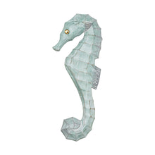  Seahorse Wall Art Facing Left in Seafoam