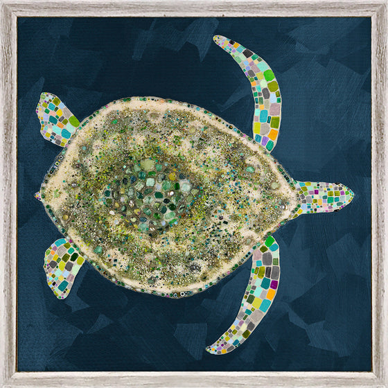 Jeweled Sea Turtle - Deep Blue