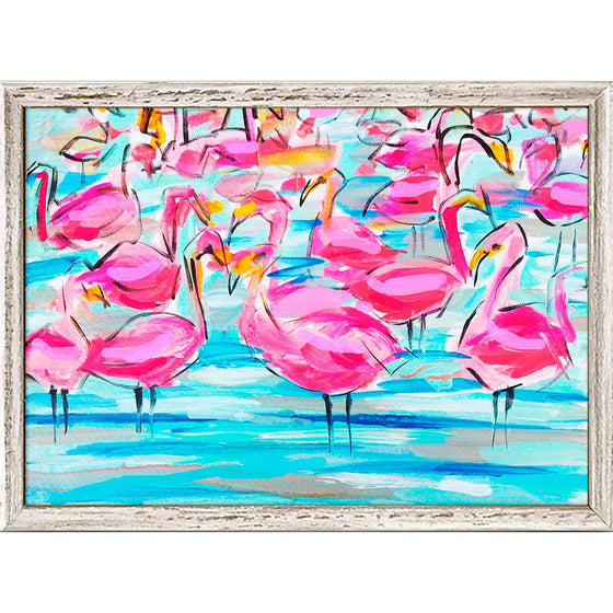 Modern Flamingos