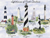 Lighthouses of North Carolina - Jigsaw Puzzle