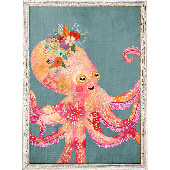 Floral Friends - Octopus