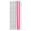 Party Animal + Hot Pink Reusable Straw Set