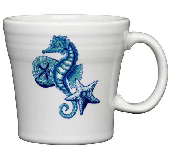 Fiesta Coastal Seahorse Tapered Mug