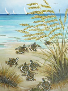  Turtle March - Jigsaw Puzzle