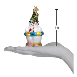 Beach Snowman Ornament