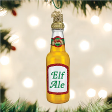  Elf Ale Beer Bottle Ornament
