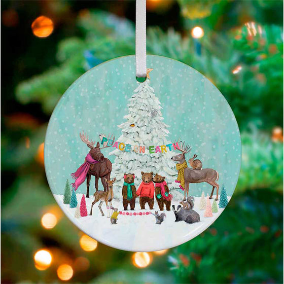 Peace On Earth Tree Ornament