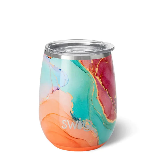 Dreamsicle Stemless Wine Cup