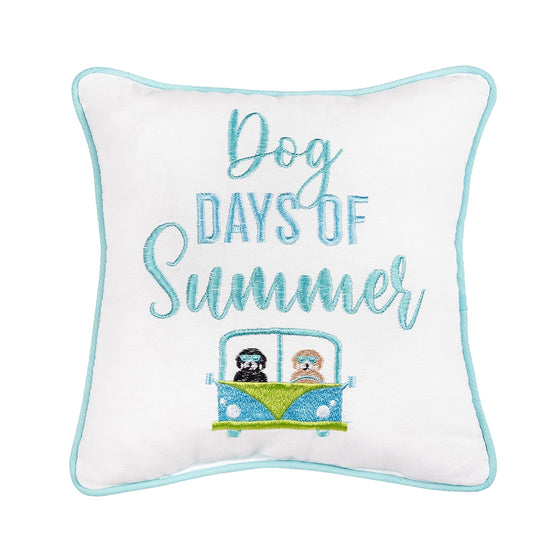 Dog Days of Summer Pillow