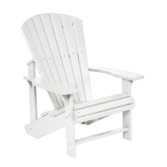 Classic Adirondack Chair - White