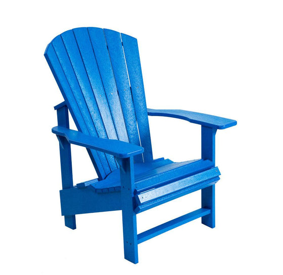 Upright Adirondack Chair - Blue