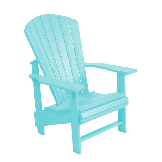 Upright Adirondack Chair - Aqua