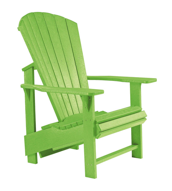Upright Adirondack Chair - Kiwi Green