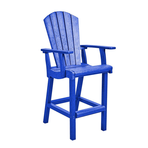 Classic Pub Arm Chair - Blue