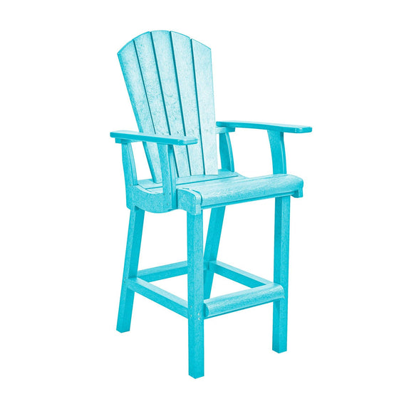 Classic Pub Arm Chair - Aqua