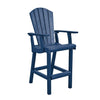 Classic Counter Arm Chair - Navy