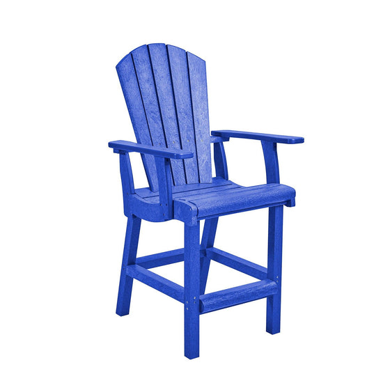 Classic Counter Arm Chair - Blue