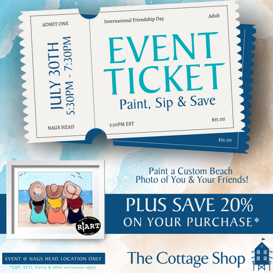 Paint, Sip & Save | International Friendship Day Event