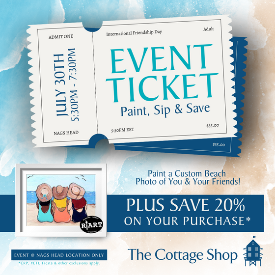Paint, Sip & Save | International Friendship Day Event