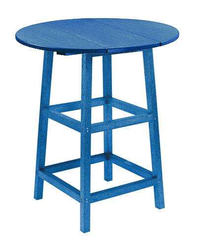Counter Height Table - 40" - Blue